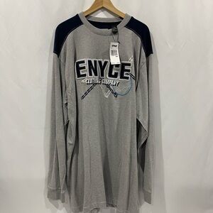 Enyce Gray and Navy Long Sleeve Men's Sweater